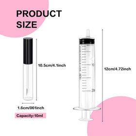 Bercoor applicator wand tip detail for smooth, precise gloss application