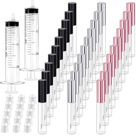 Bercoor clear wand tubes front pack showing quantity and visibility benefit
