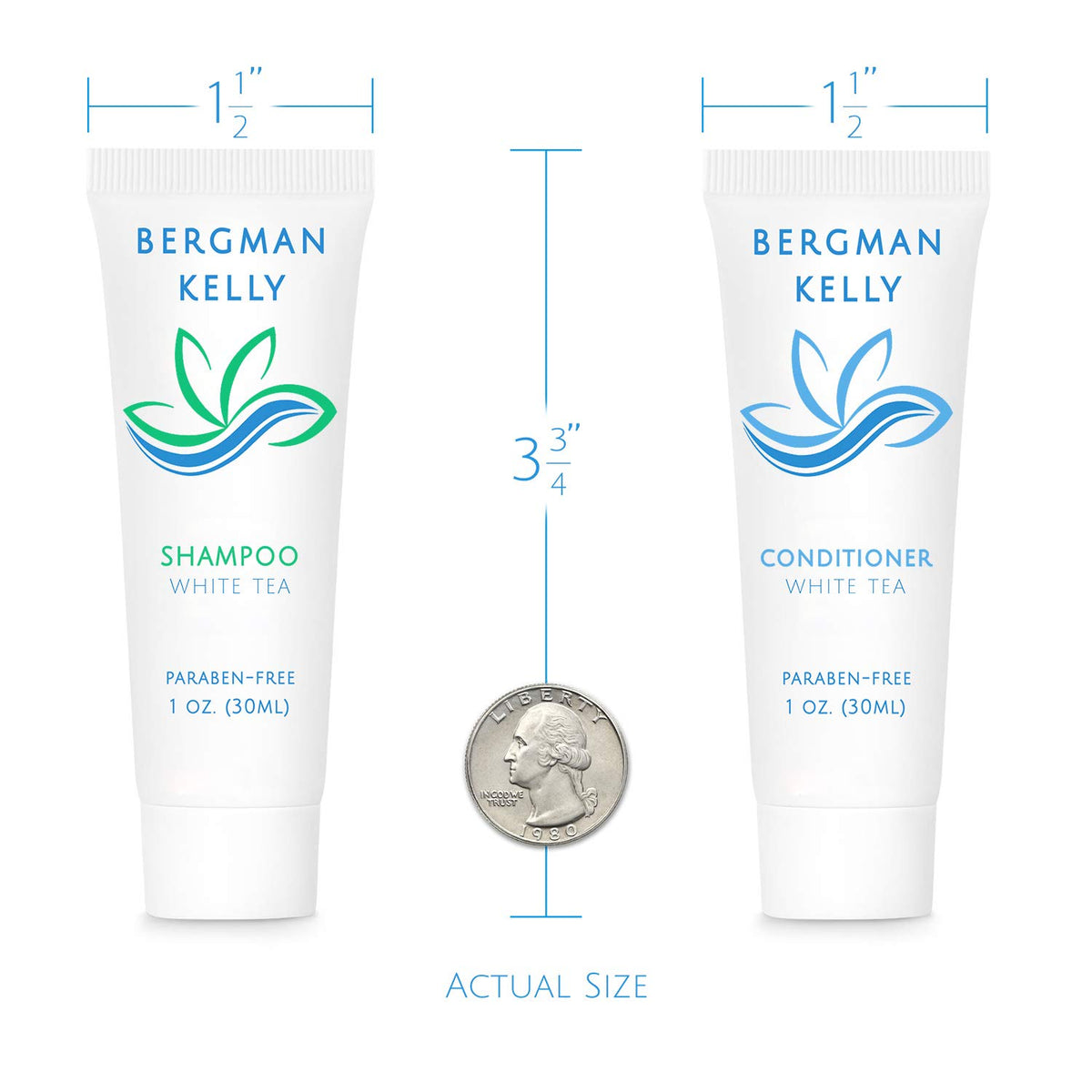 BERGMAN KELLY bottle cap detail highlighting easy dispensing and travel convenience
