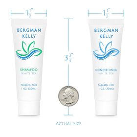 BERGMAN KELLY bottle cap detail highlighting easy dispensing and travel convenience