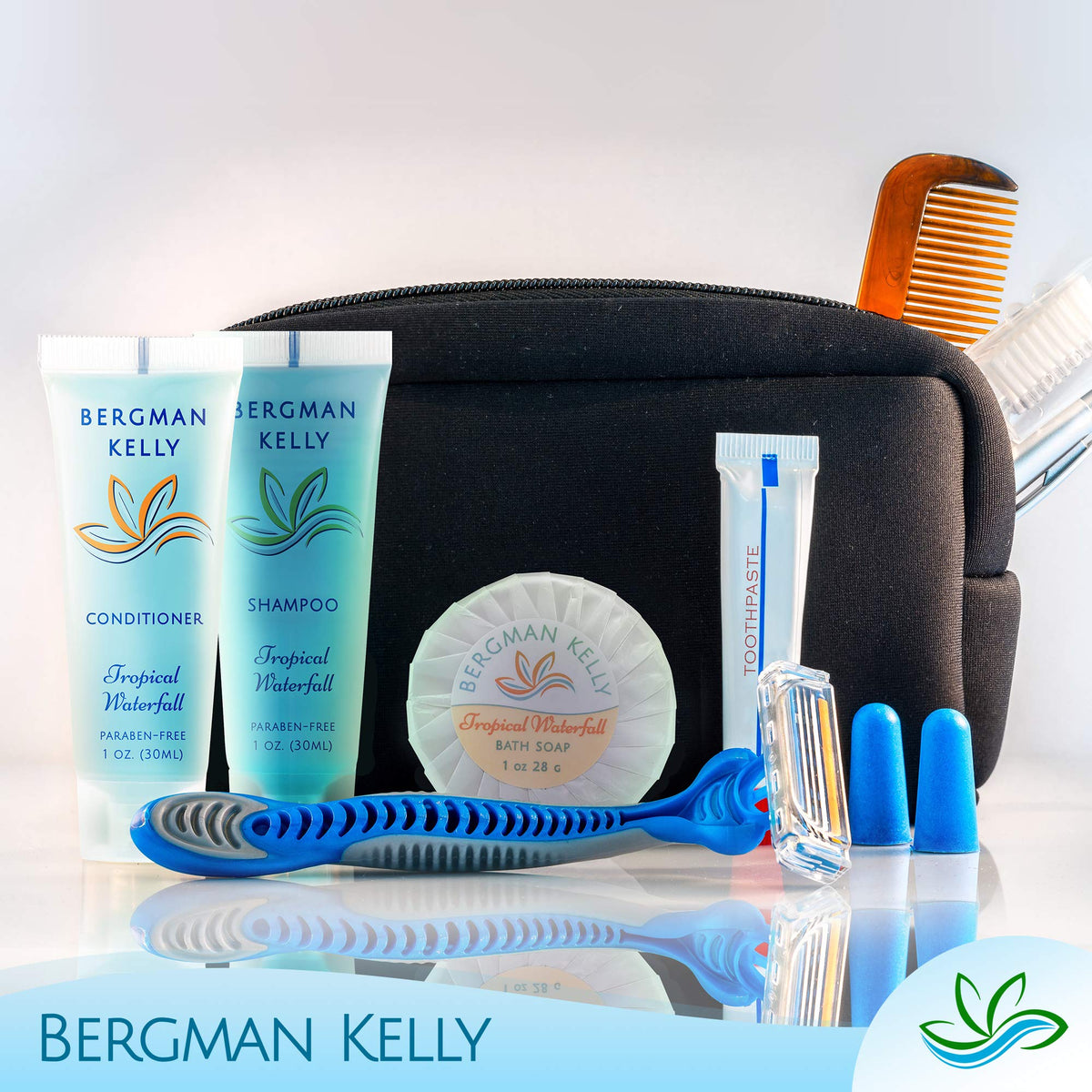 BERGMAN KELLY bulk box with 100-piece set ready for storage, efficient restocking advantage