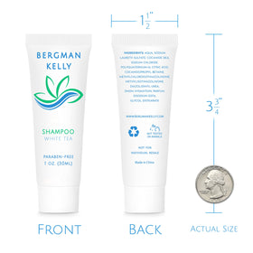 BERGMAN KELLY cap and nozzle detail for easy dispensing and travel convenience