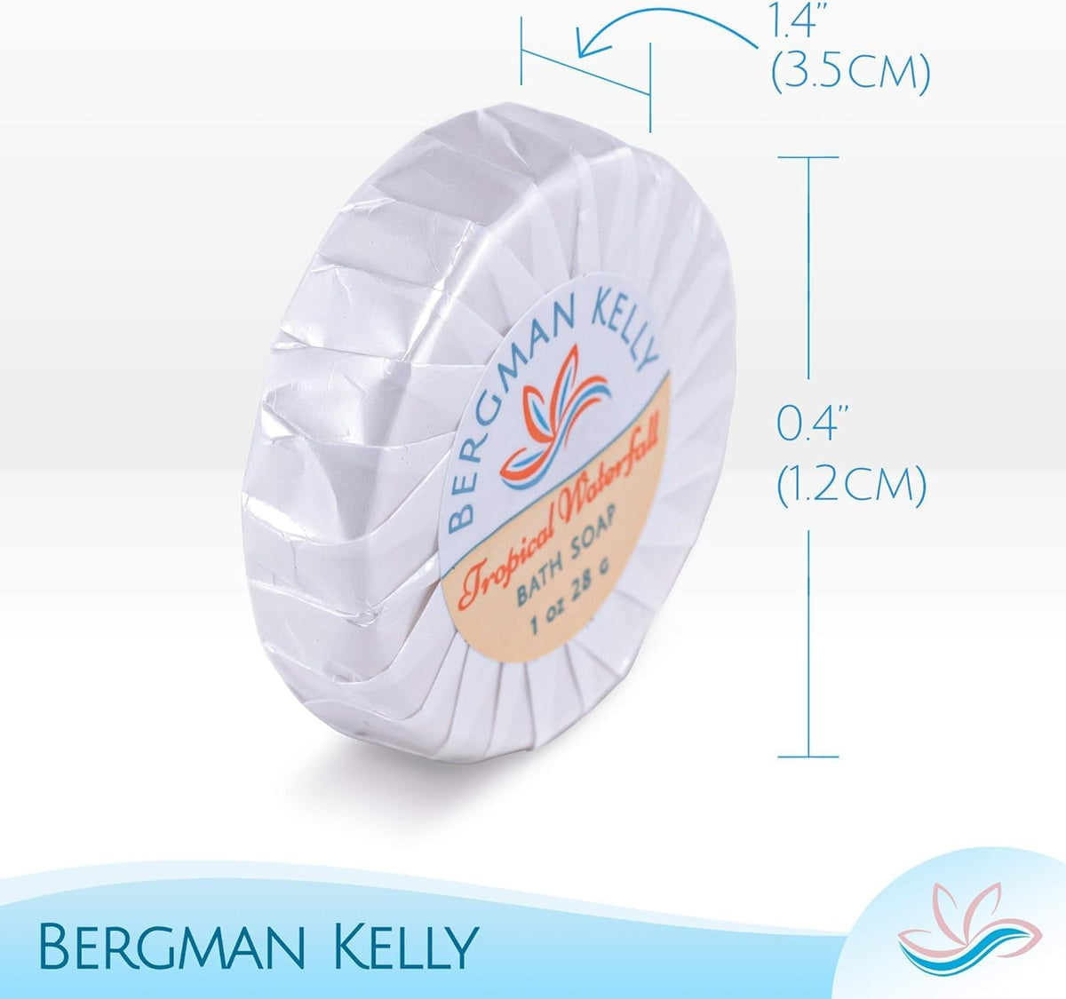 BERGMAN KELLY close-up of soap surface showing texture and clean appearance for guest satisfaction