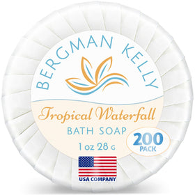 BERGMAN KELLY front packaging showing 200-pack and branding, convenient bulk storage