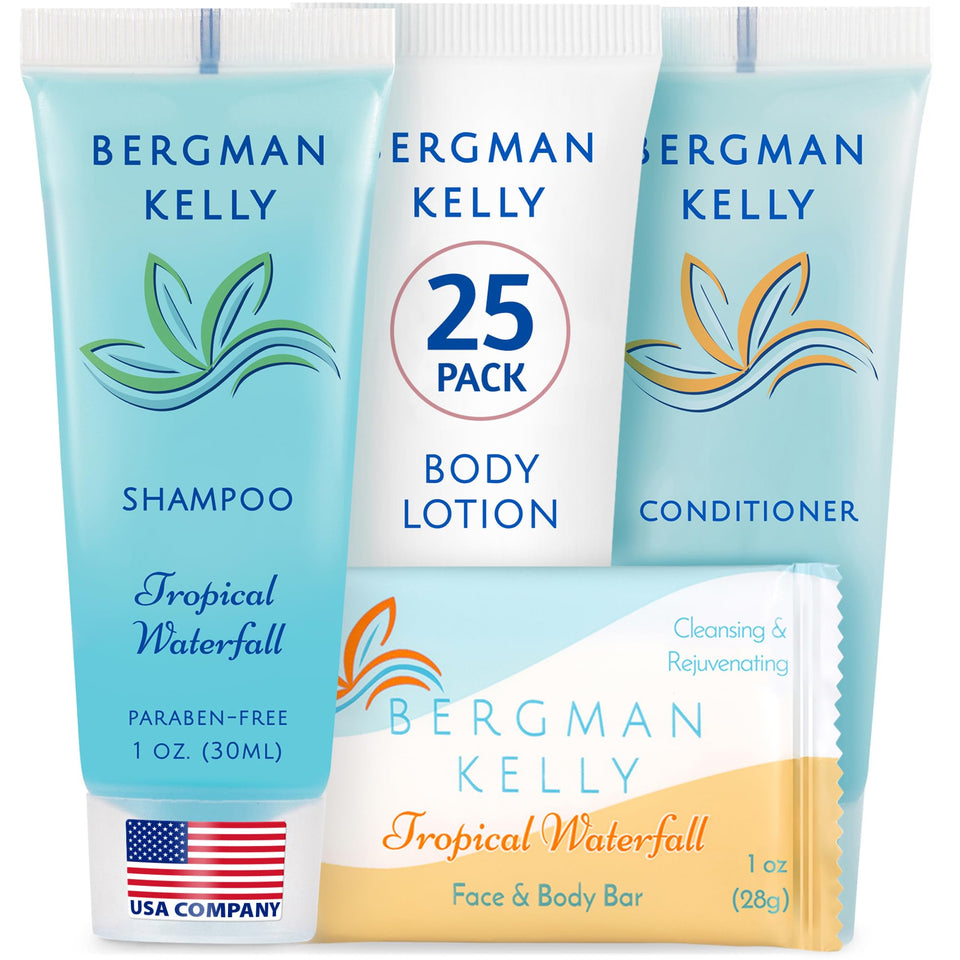 BERGMAN KELLY front packaging showing full 100-piece bundle and benefit of organized supply