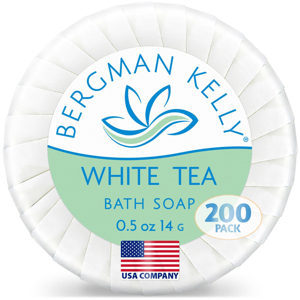BERGMAN KELLY front packaging showing 200 bars and product benefits