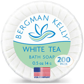 BERGMAN KELLY front packaging showing 200 bars and product benefits