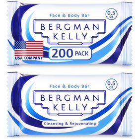 BERGMAN KELLY front packaging showing 200-pack convenient bulk supply