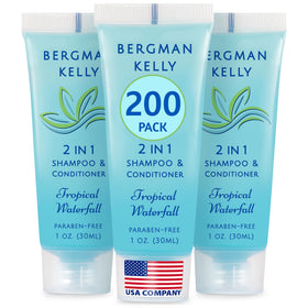 Bergman Kelly front packaging showing branding and tropical scent benefit