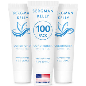 BERGMAN KELLY front packaging showing 100-count box and tubes for easy storage