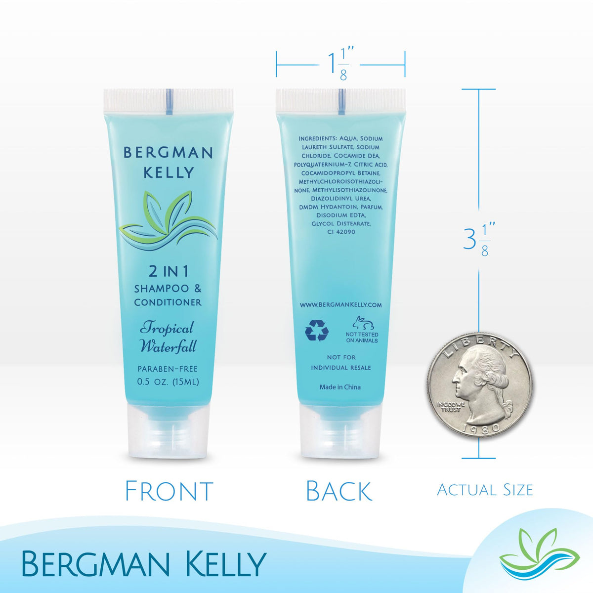 bergman kelly in-shower amenity lifestyle staged for guest convenience