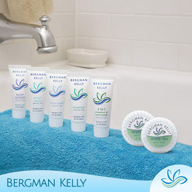 BERGMAN KELLY label close-up showing scent and paraben-free claim
