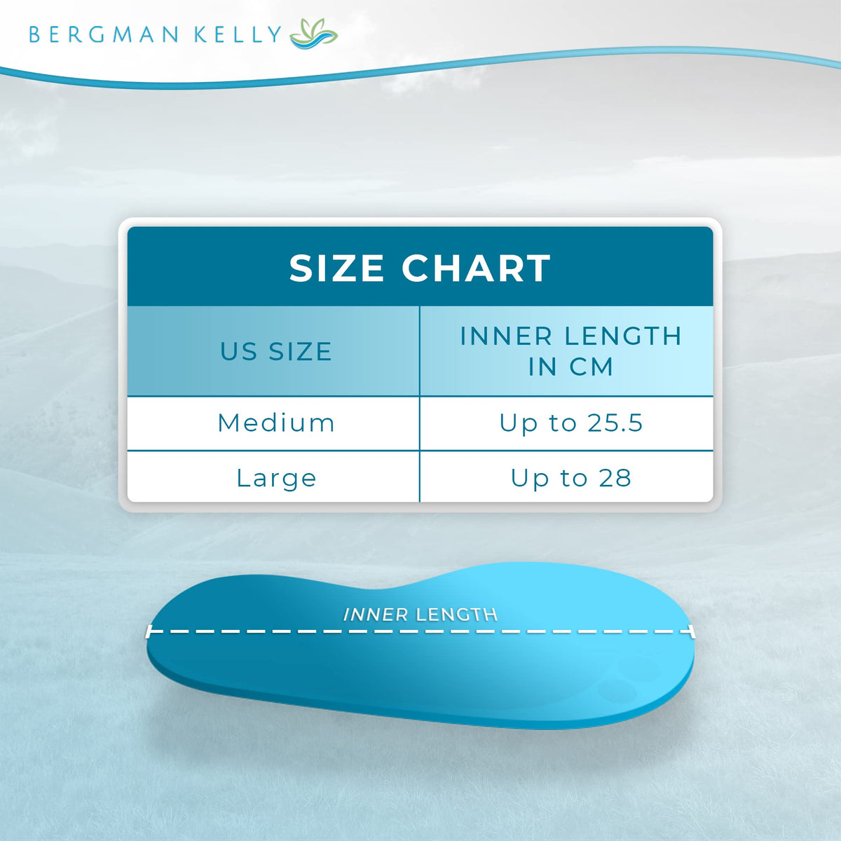 BERGMAN KELLY non-slip outsole pattern showing stability benefit