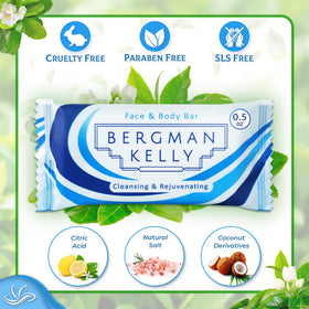 BERGMAN KELLY single 0.5 oz soap bar wrapped for hygienic guest use