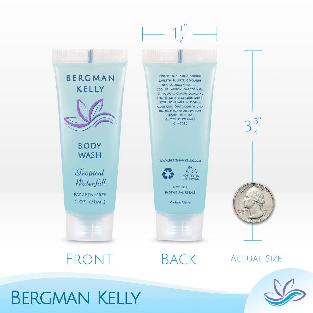 bergman kelly creamy lather texture displayed to show gentle cleansing benefit