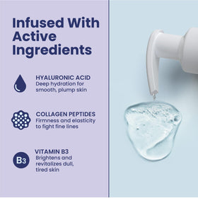 Berkland Auralux gel texture close-up showing lightweight hydrating finish
