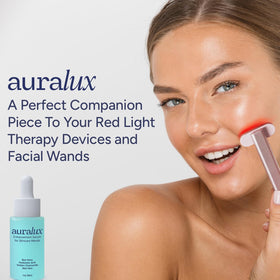 Berkland dropper dispensing serum highlighting lightweight texture and quick absorption