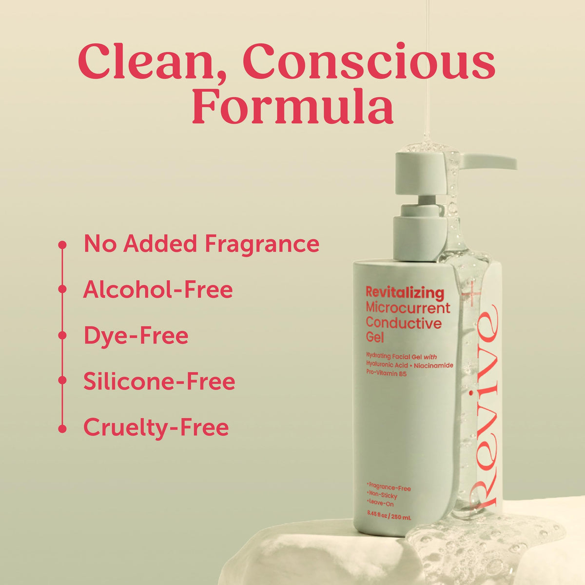 Berkland gel in nighttime routine setting showing leave-on hydration