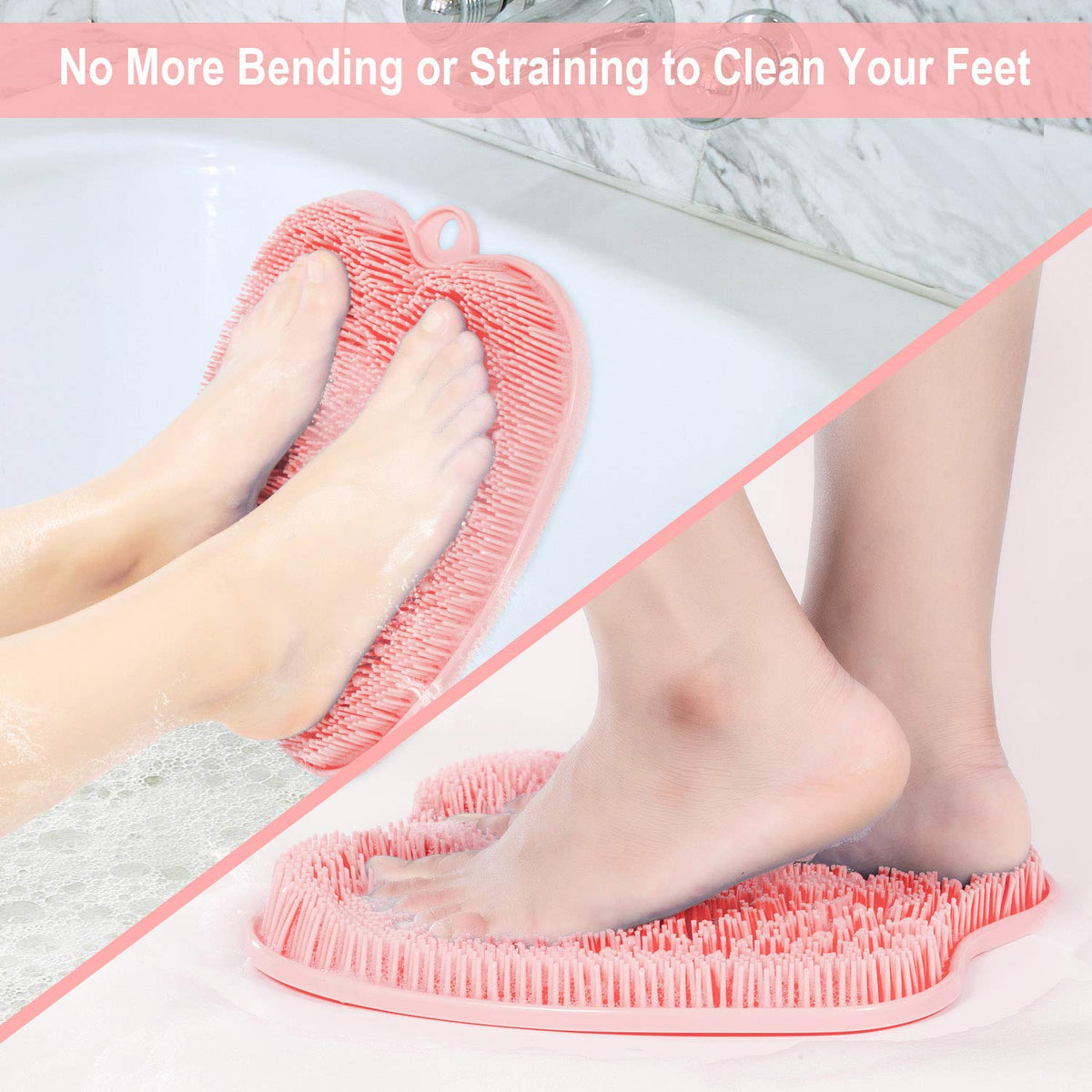 BESKAR bristle close-up showing flexible bristles for exfoliation benefit