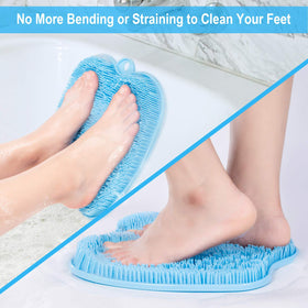 BESKAR bristles closeup highlighting textured silicone for effective exfoliation