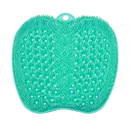 BESKAR front view of XL foot scrubber mat showing full surface and bristles for effective cleaning