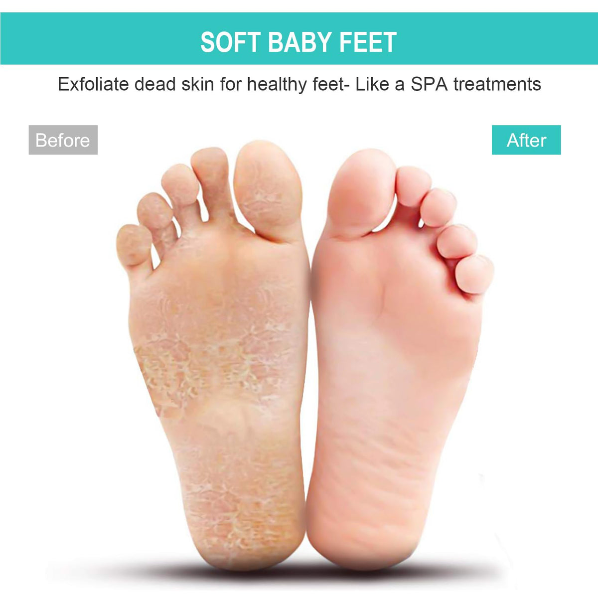 BESKAR mat in shower with feet using it to clean and soothe aching soles