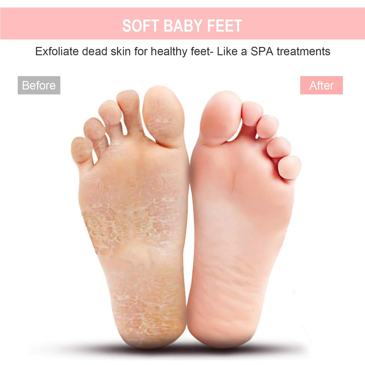 BESKAR in-shower use with a foot on mat demonstrating hands-free cleaning benefit