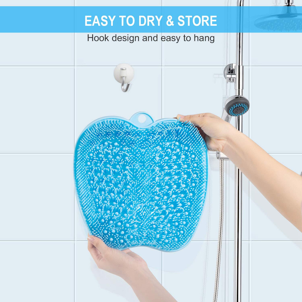 BESKAR rolled storage demonstrating compact, easy-to-store silicone mat benefit