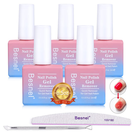 BESNEL front packaging showing 5-pack for fast at-home removal
