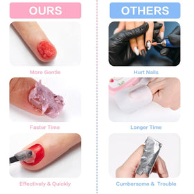 BESNEL kit inside a makeup bag ideal for portable nail maintenance