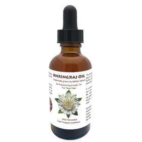 Best Nature's oil applied to scalp during at-home hair treatment for nourishment