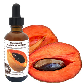 Best Nature's Cosmetics bottle front view showing organic mamey sapote oil benefits