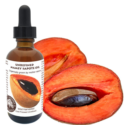 Best Nature's Cosmetics bottle front view showing organic mamey sapote oil benefits