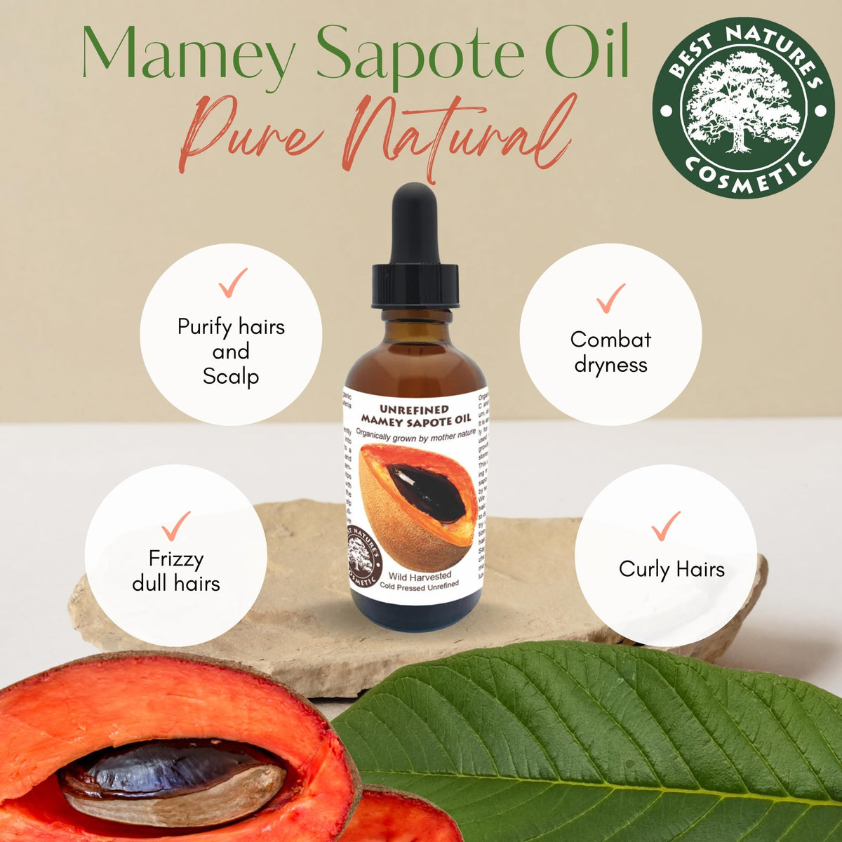 Best Nature's Cosmetics applying oil to hands showing easy warming and spreadability