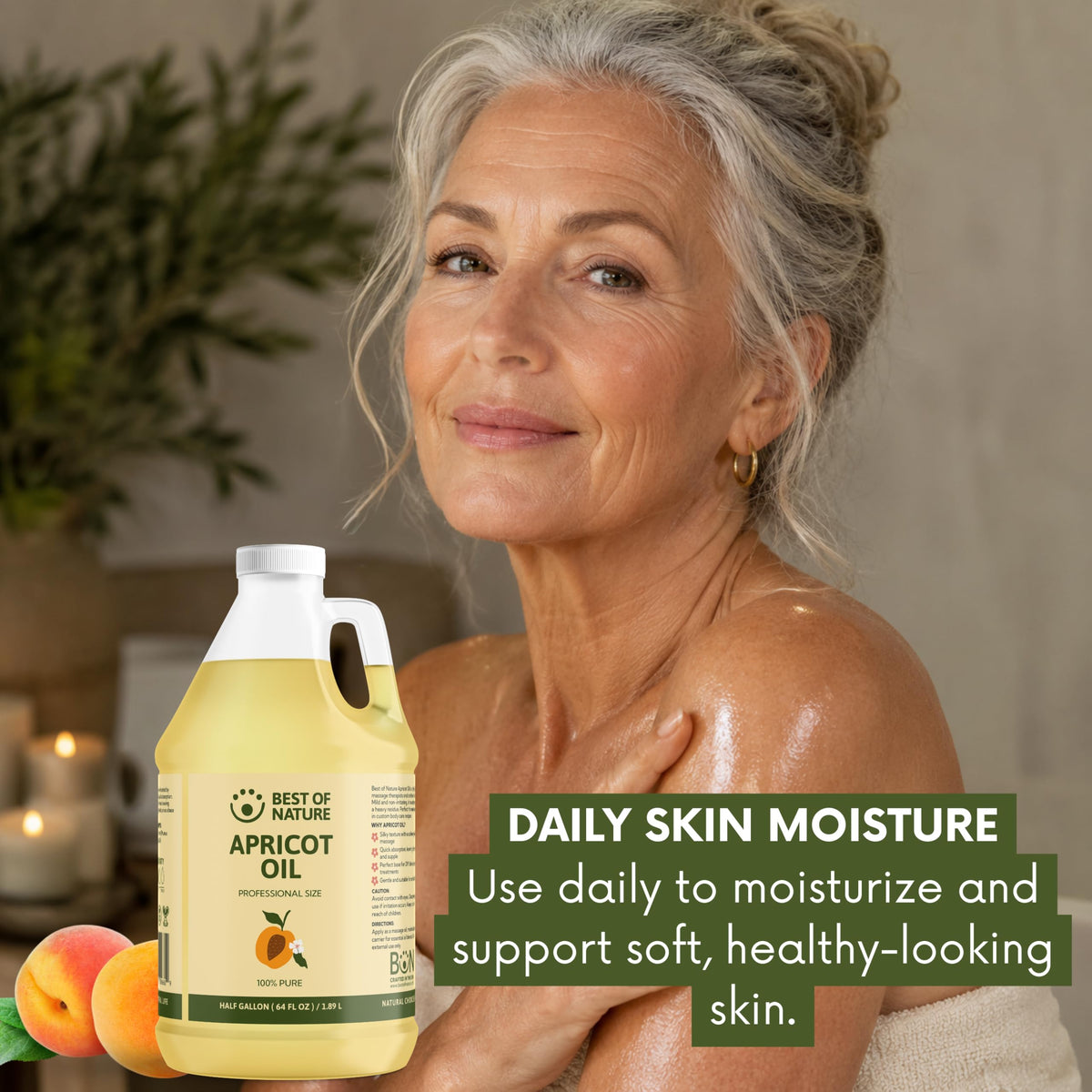 Best of Nature label close-up showing ingredient clarity and purity