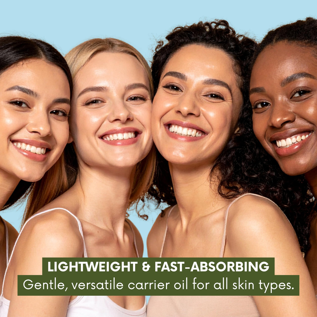 Best of Nature removing makeup from skin to show gentle cleansing benefit