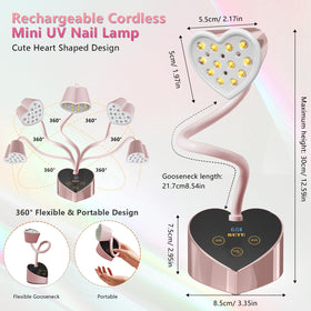 BETE side profile highlighting heart-shaped design for stable, stylish use