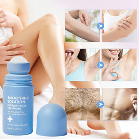 BETTENKO smoothing solution on underarm showing irritation relief