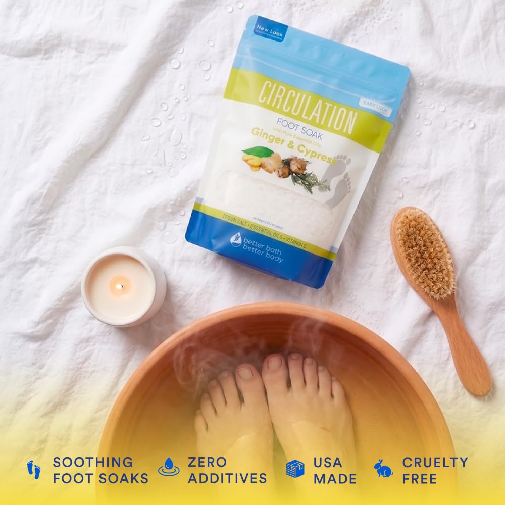 Better Bath Better Body Epsom salt granules close-up showing pure texture for quick dissolution