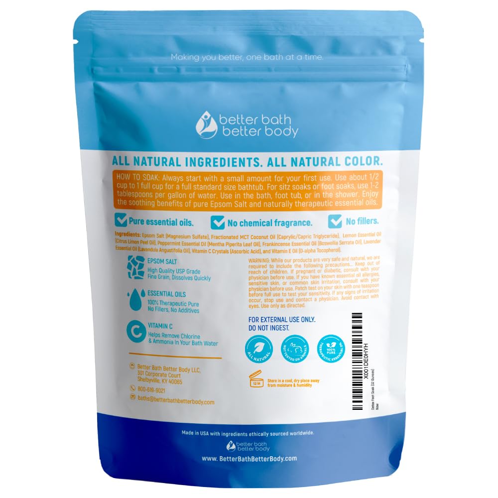 Better Bath Better Body close-up of fine-grain salts revealing texture and exfoliation benefit