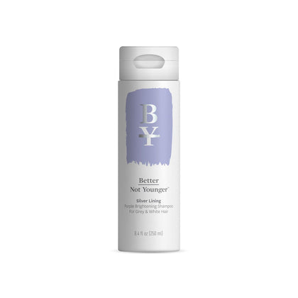 Better Not Younger front bottle view showing label and brightening benefit