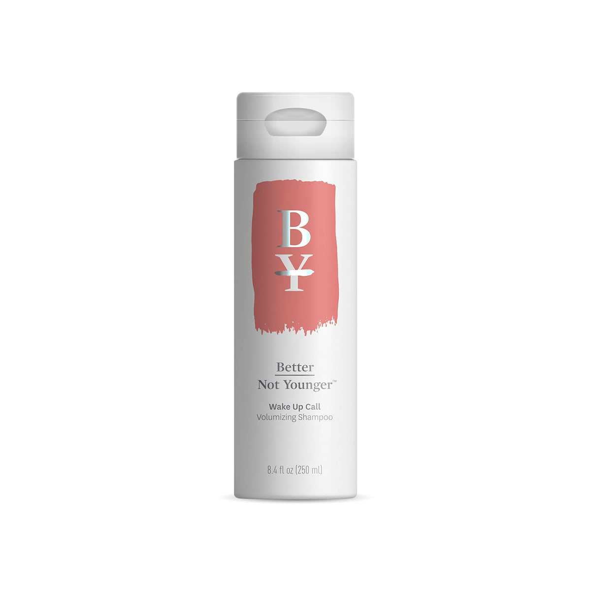 Better Not Younger front bottle showing design and size, conveys trusted volumizing benefit