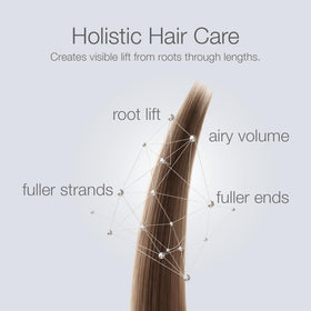 Better Not Younger shampoo lather in hair showing gentle foam and effective cleansing benefit