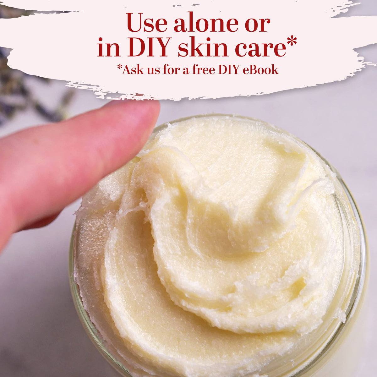 Better Shea Butter close-up texture of Cupuacu butter highlighting creamy consistency