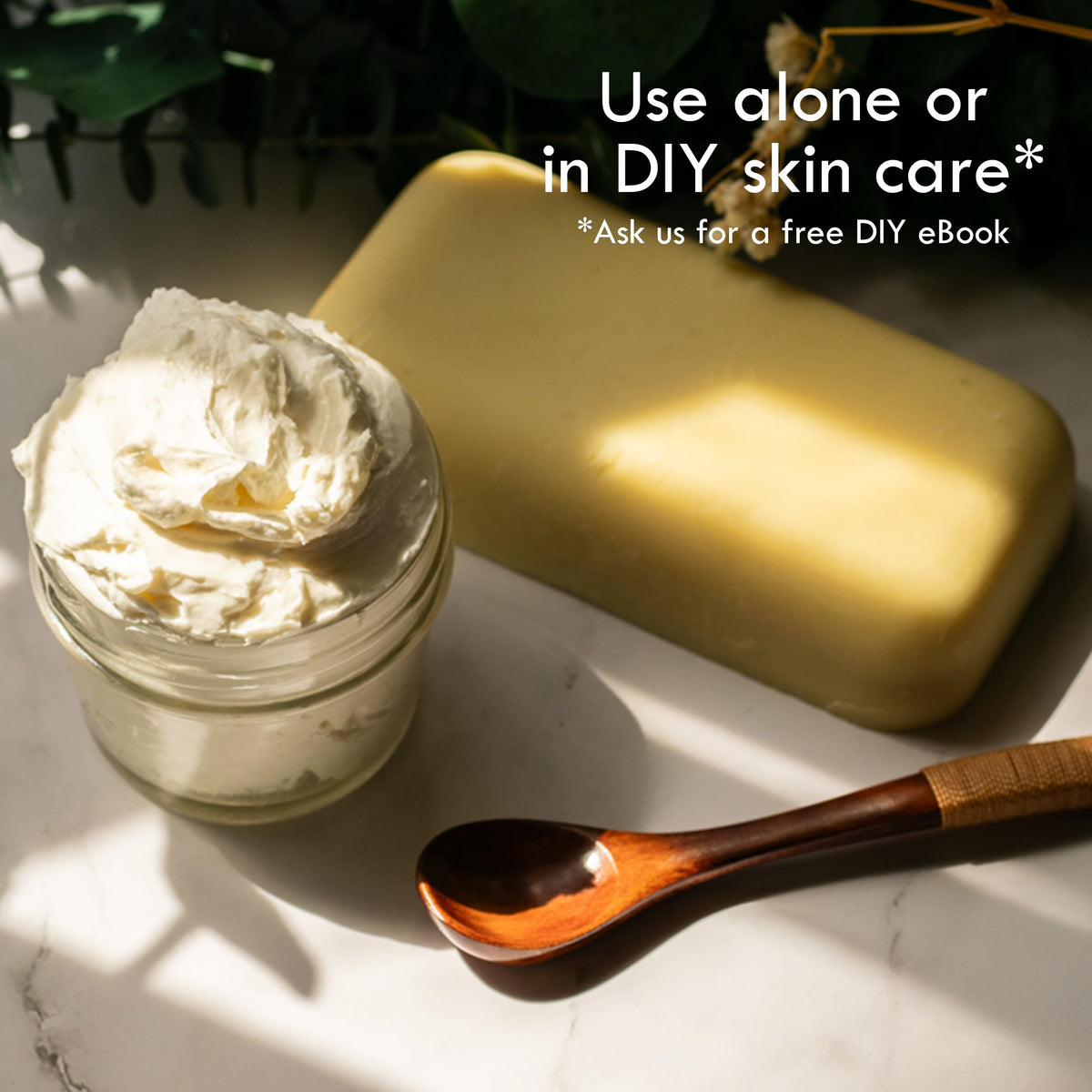 Better Shea Butter used as hair treatment showing improved manageability and shine