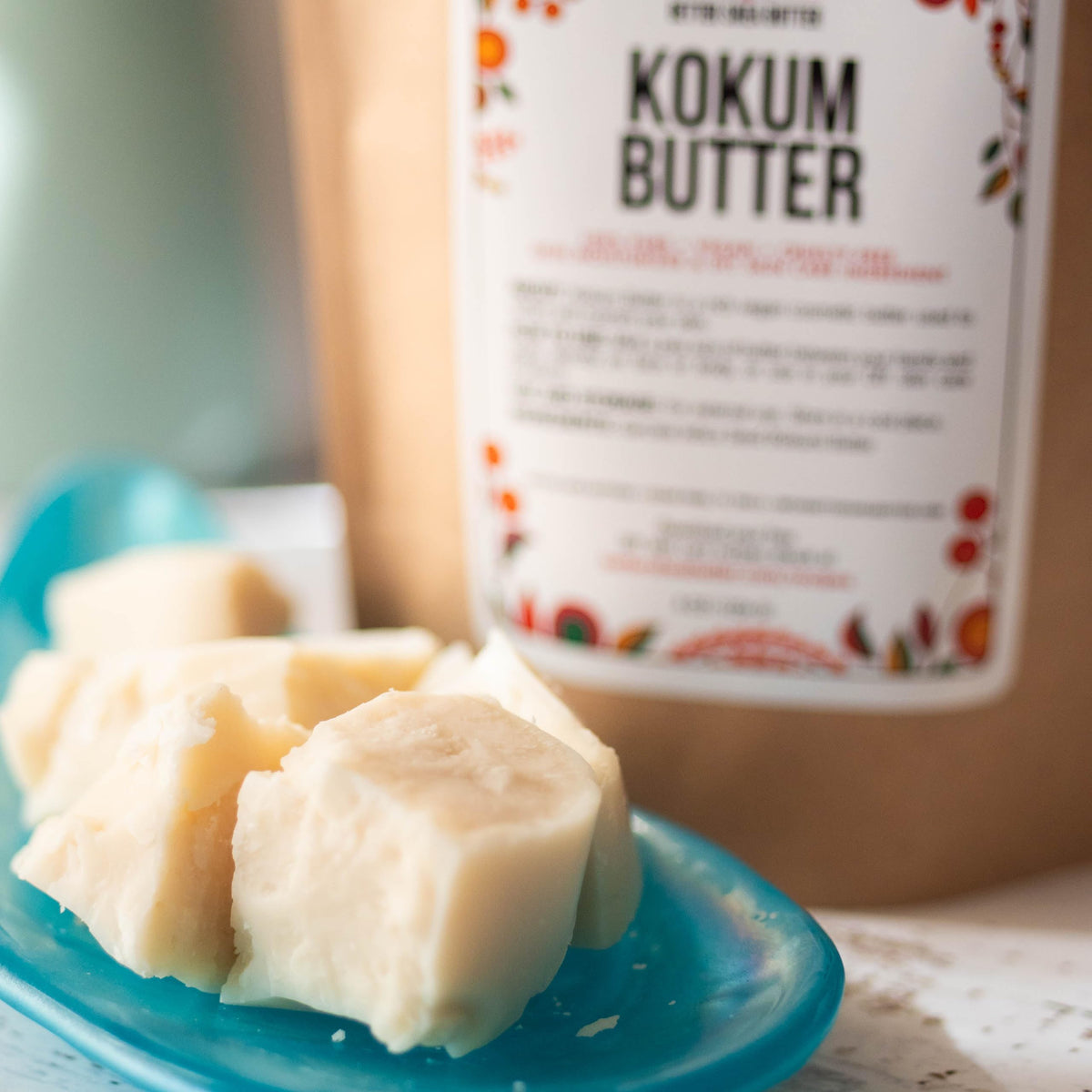 Better Shea Butter kokum butter close-up texture highlighting smooth creamy consistency for blends