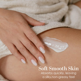 Close-up of Better Shea Butter label highlighting ingredient transparency and quality