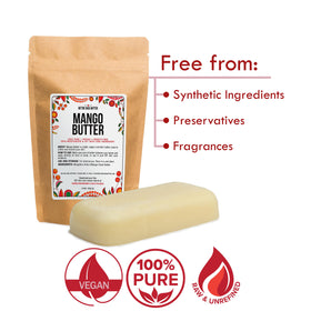 Better Shea Butter mango butter melting in bowl for DIY use and smooth mixing benefit