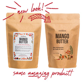 Better Shea Butter whipped mango body butter in jar, airy finish and moisturizing benefit
