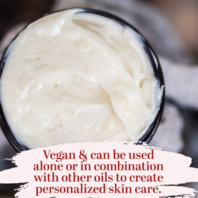 Better Shea Butter melting in glass bowl demonstrating easy blendability